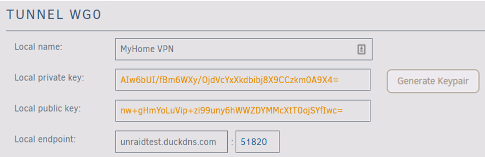 Administrador de VPN